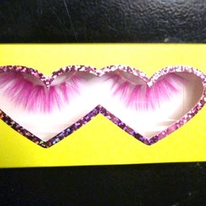 Pink  lashes